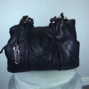 Black Leather Purse